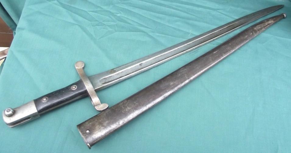 Portugal M1885 Guedes Bayonet.