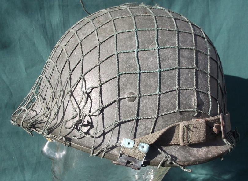 Iraqi M80 Combat Helmet with Net.