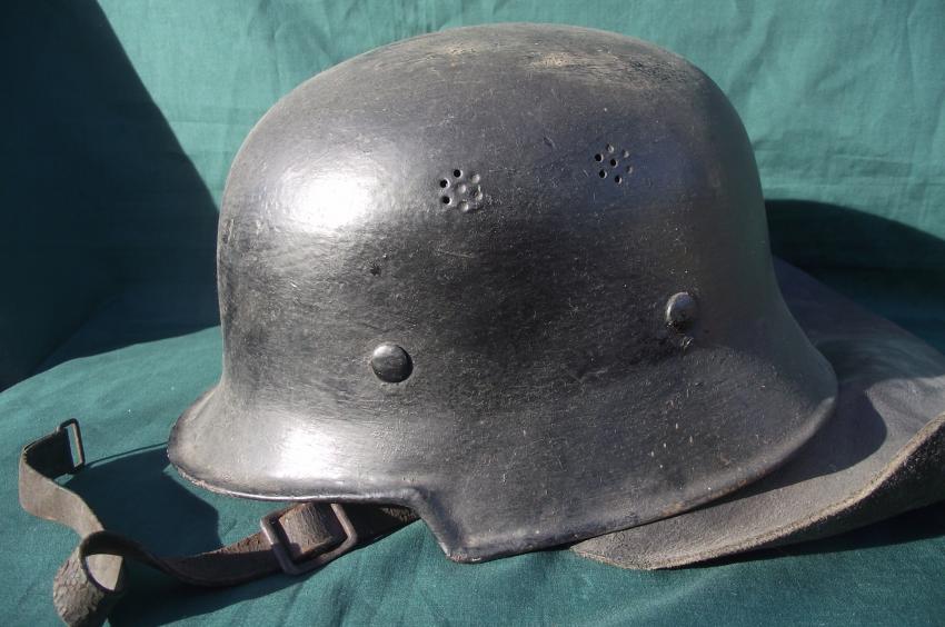M34 Feuerschutzpolizei Helmet, Erel.