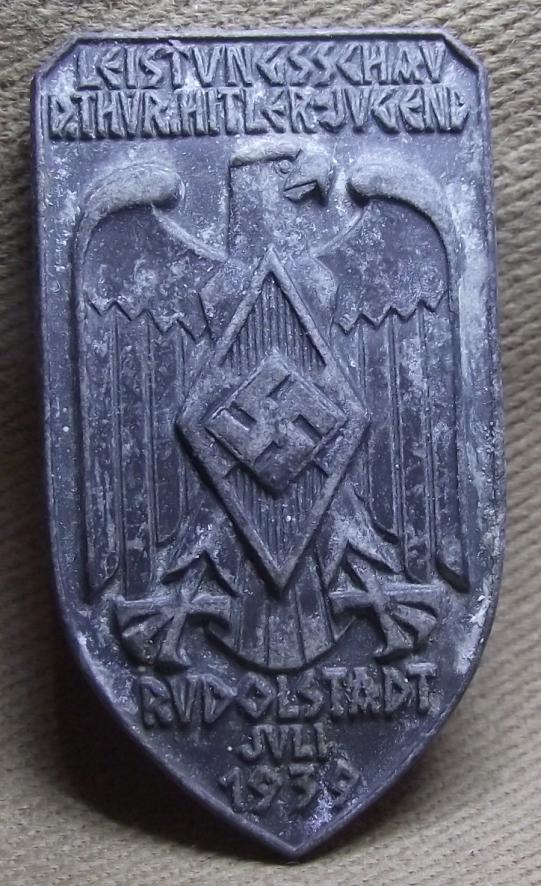 1939 Hitler Youth Event Badge/Tinnie.