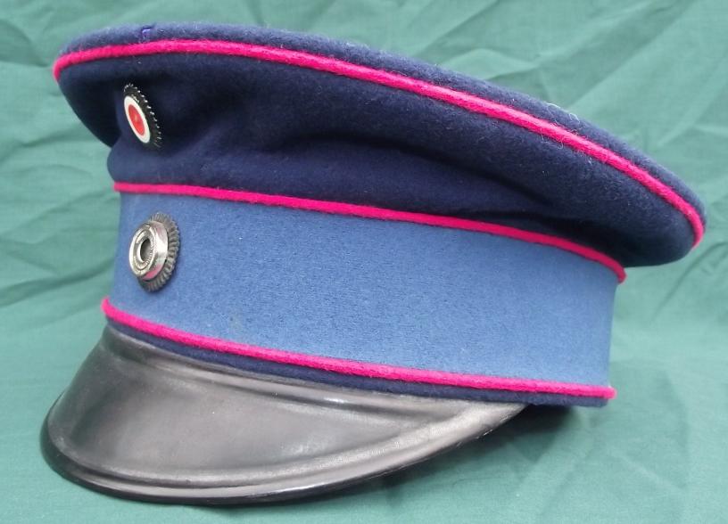 Early Weimar Republic Prussian Feuerwehr Visor.