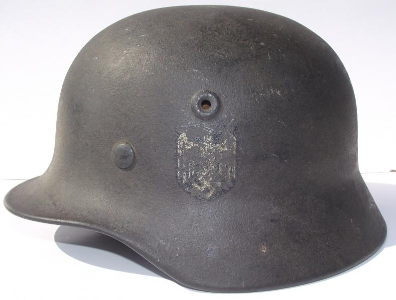 M40 Single Decal Combat Helmet, Q64.
