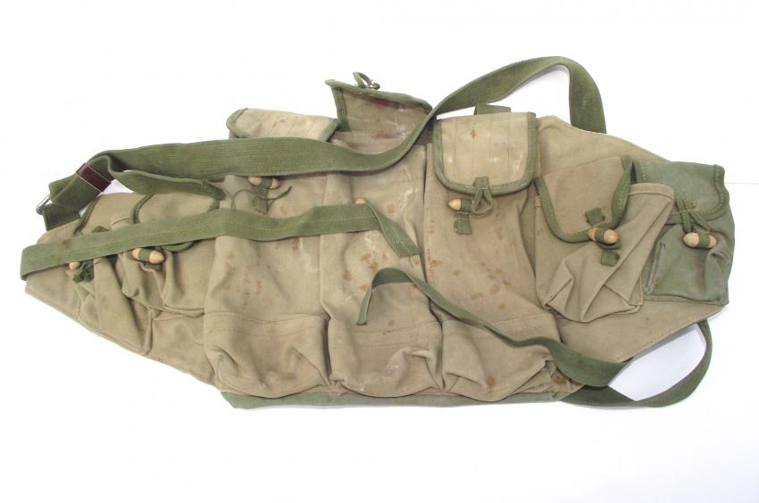 Named Iraqi AK47 Magazine Chest Rig.