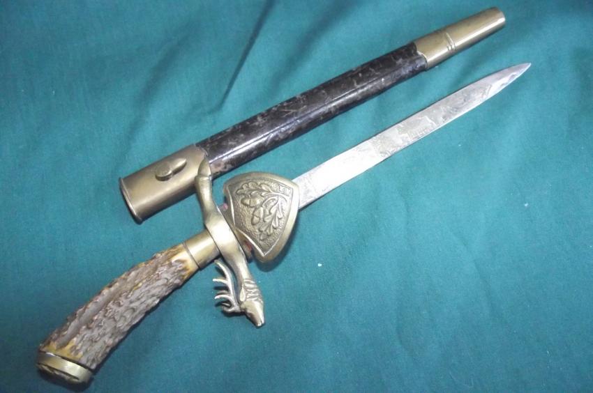 Miniture German Hunting Cutlass.