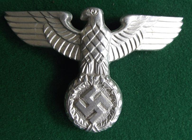 RZM Marked Aluminium Visor Eagle.