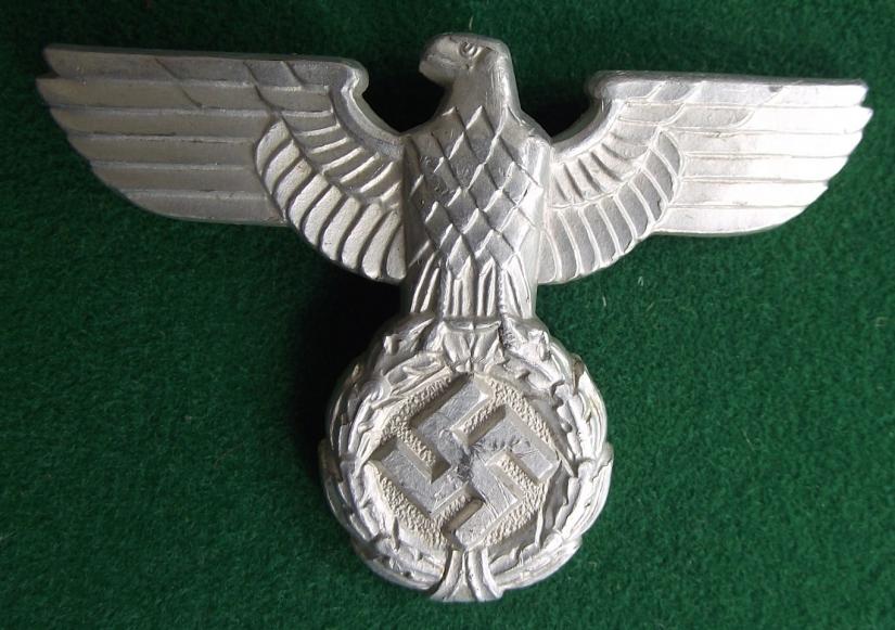 RZM Marked Aluminium Visor Eagle.