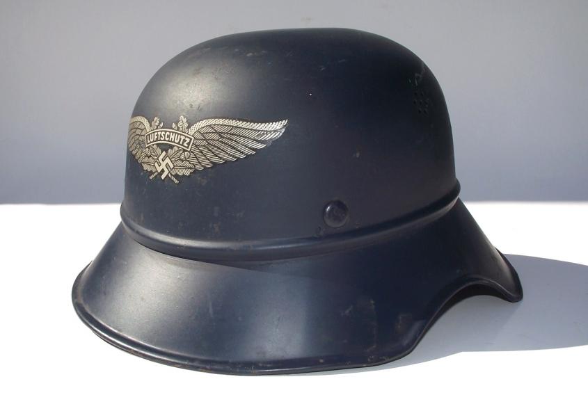 Unissued Luftschutz M38 Gladiator Helmet.