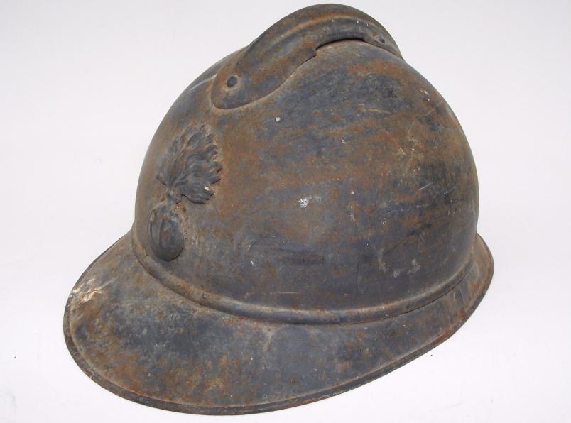 WW1 French M15 Helmet.