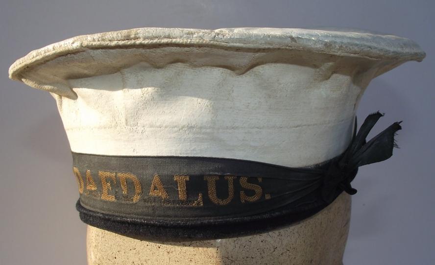 WW2 Royal Naval Ratings Cap, HMS Daedalus, RNAS Lee-On-Solent.