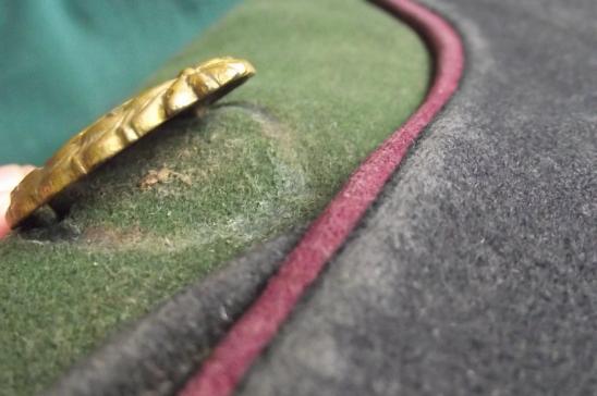 WW2 Army Dental Corps Officers Side Cap.