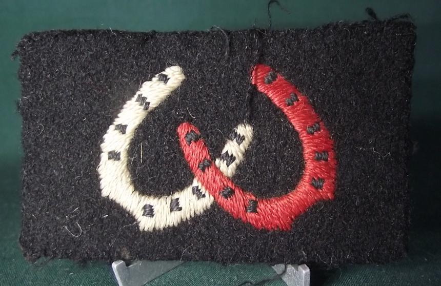WW1 British 2nd Cavalry Division Cloth Formation Patch.