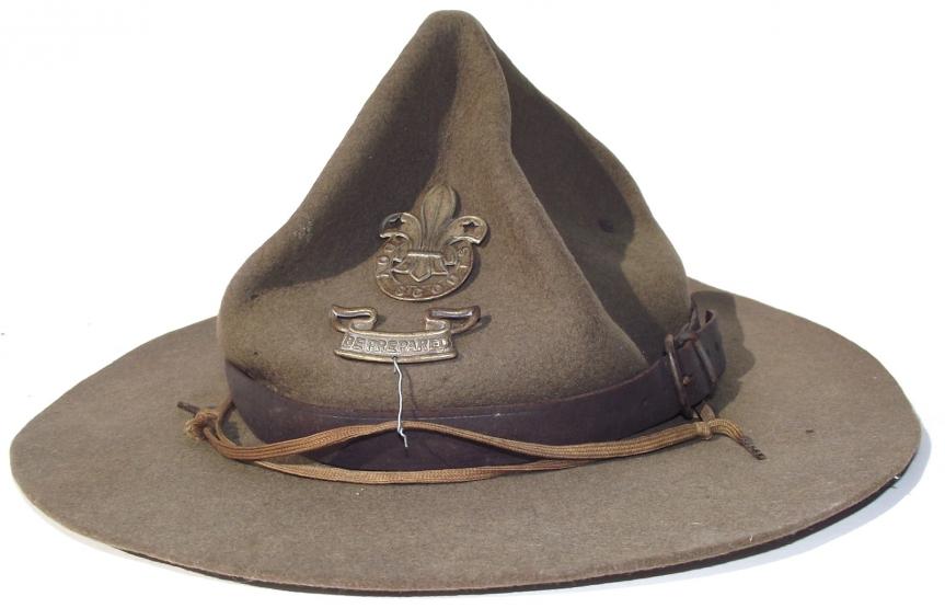 Scarce WW2 Period Scout Lemon Squeezer Cap.