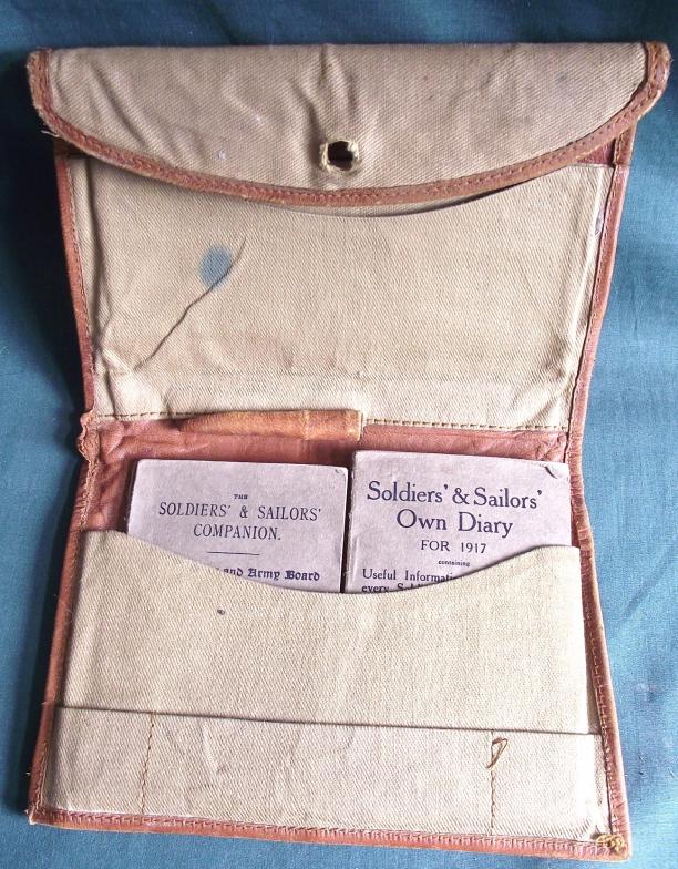 Named WW1 British Soldiers Companion Set.