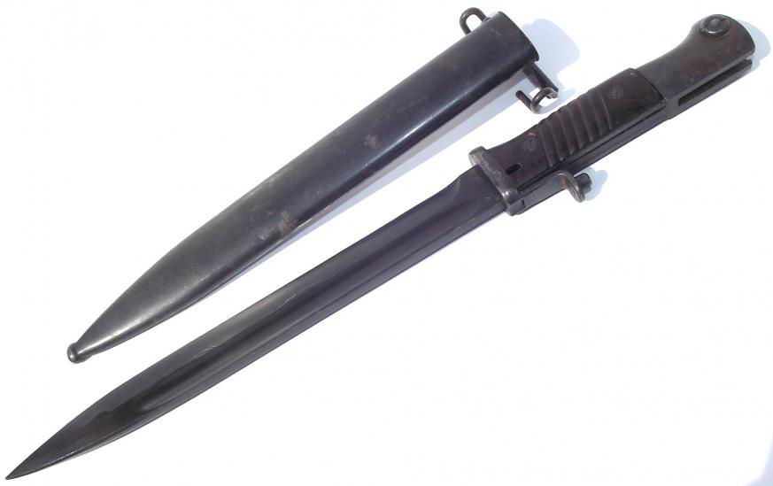 Norwegian M1957, Converted K98, Bayonet.