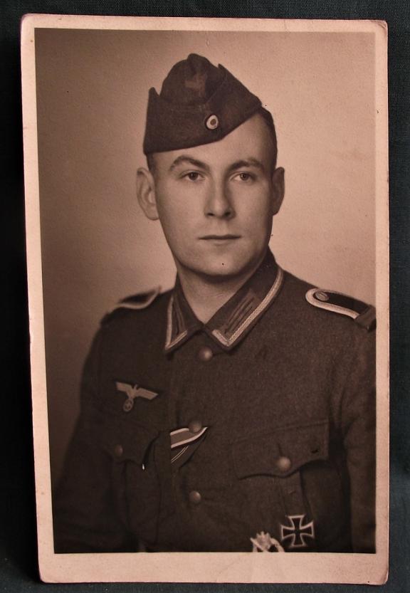 NCO Portrait Photo Post Card.