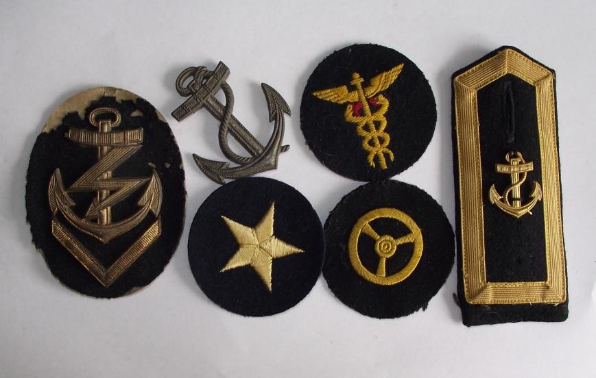 WW2 German Military Insignia. Naval. KM.