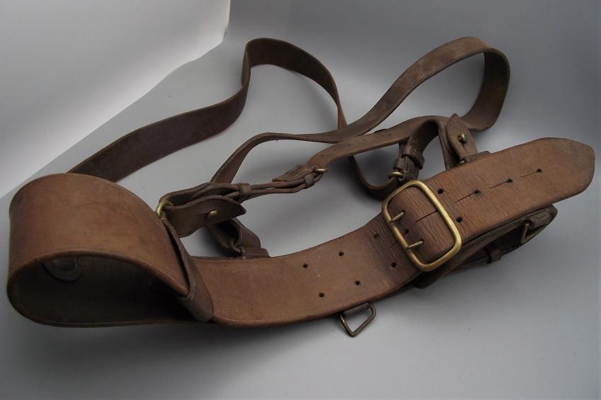 WW1 Period Double Strap Sam Brown Belt Rig.