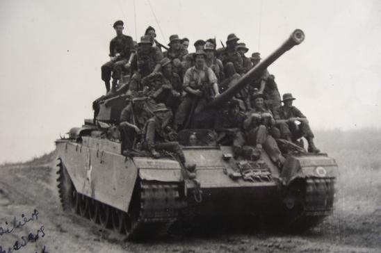 PRICE REDUCED. Press Photo Korea. Northumberland Fusiliers, Imjin River.