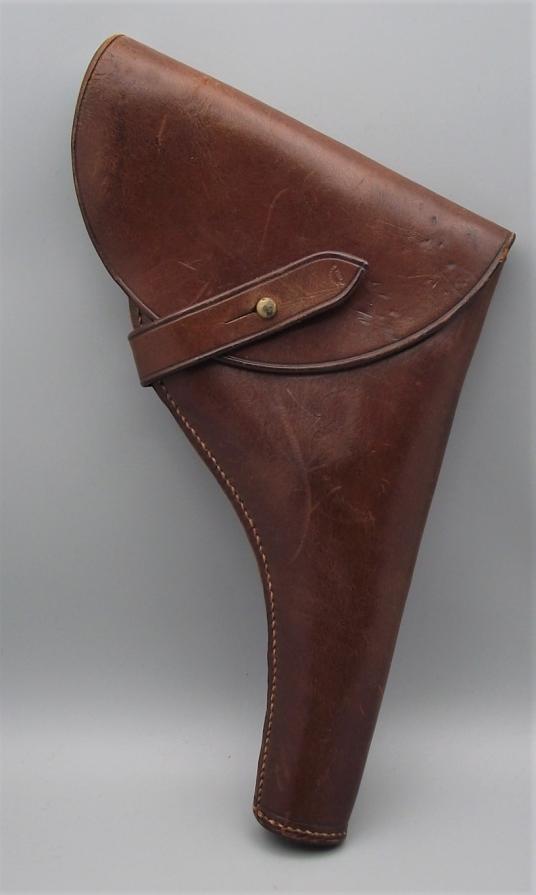 Large British Leather Webley Pistol Holster.
