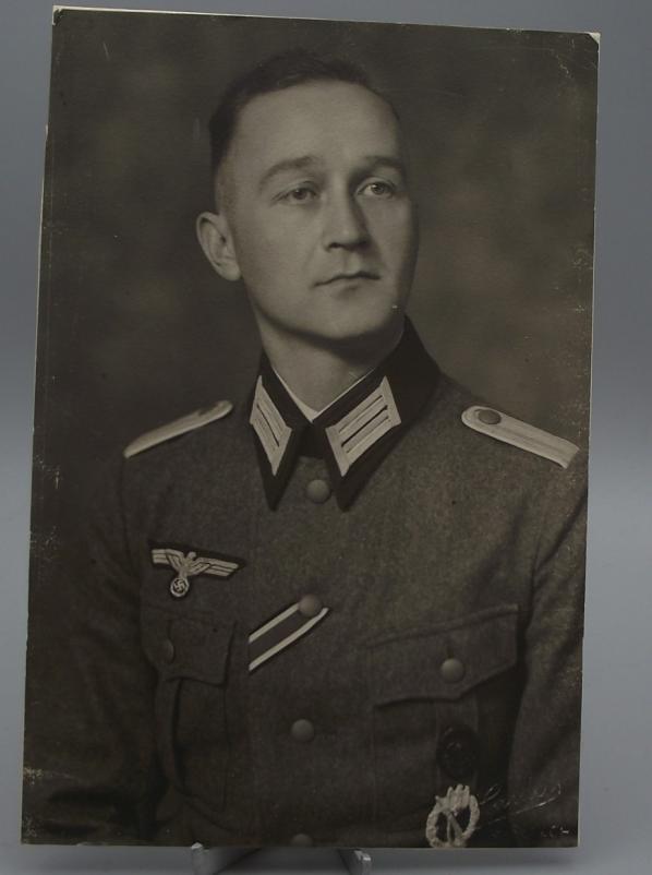 Decorated Heer Officers Studio Portrait.