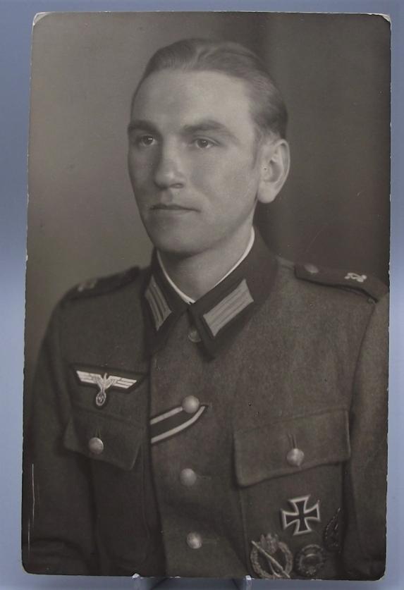 Decorated Heer NCO Studio Portrait.