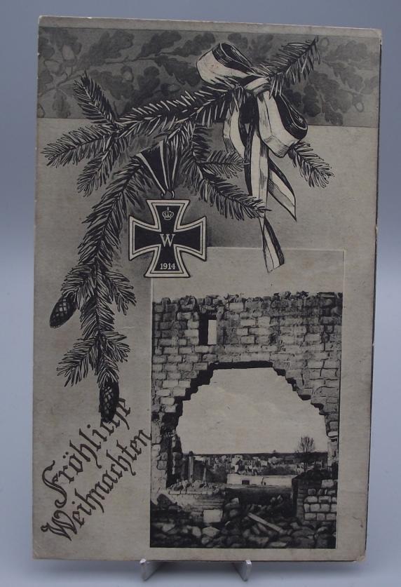 Imperial German Postcard. Iron Cross.