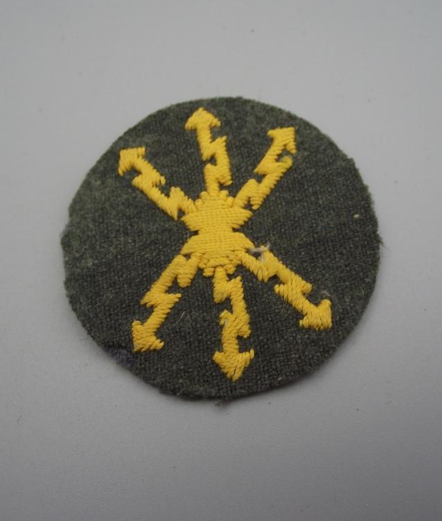 Heer Trade Badge. Signals.