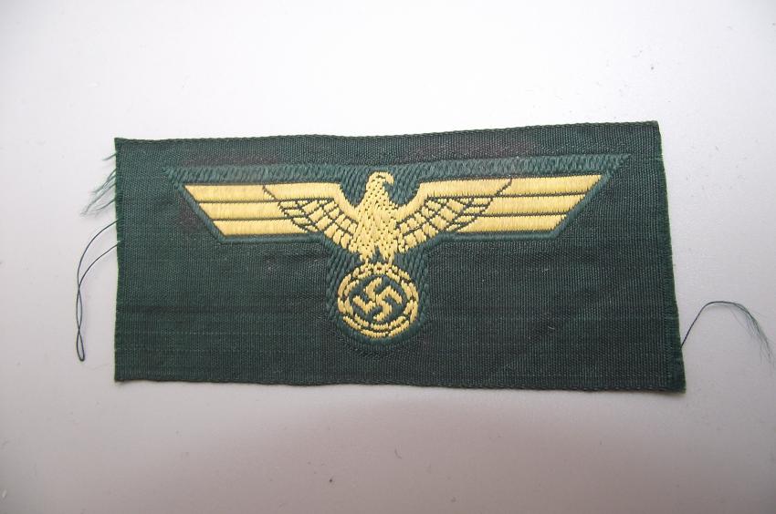 Kriegsmarine Coastal Artillery Cap Eagle.