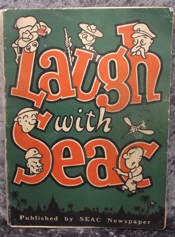 Laugh With SEAC. Cartoon Book.