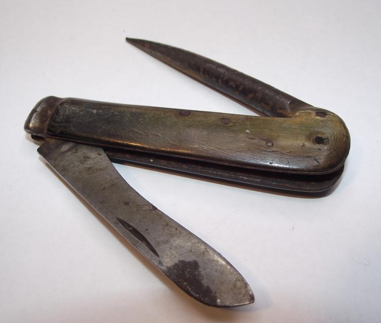 Boer War Folding Knife.