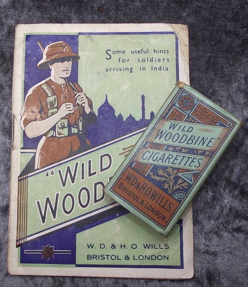 Woodbine Booklet, ''Some Useful Hints for the Soldiers Arriving in India''