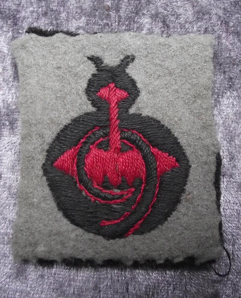 British 9th Anti-Aircraft Division Formation Badge.