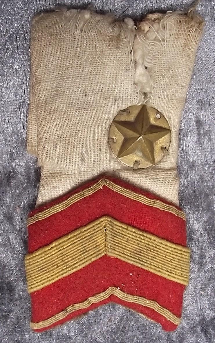 IJA Pocket Rank Insignia, Warrant Officer.