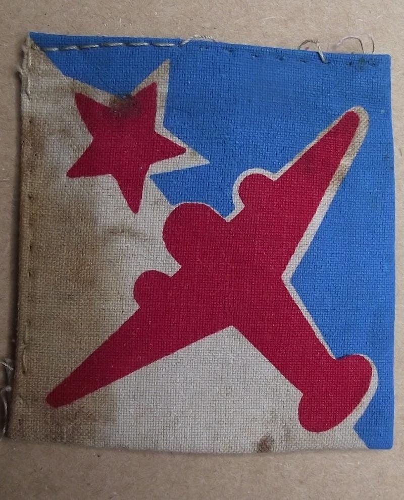 Indian Army Air Formation Signals Printed Formation Badge.