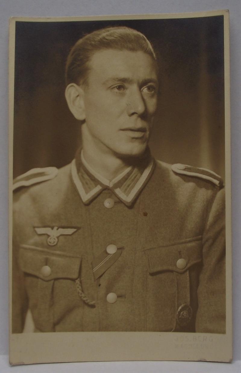 Wehrmacht Photo Post Card.