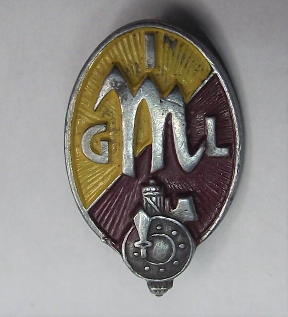 WW2 Italian Youth ''GIL'' Membership Badge.