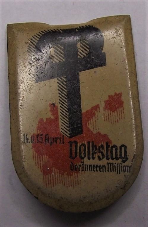 Volkstag Event Badge/Tinnie.