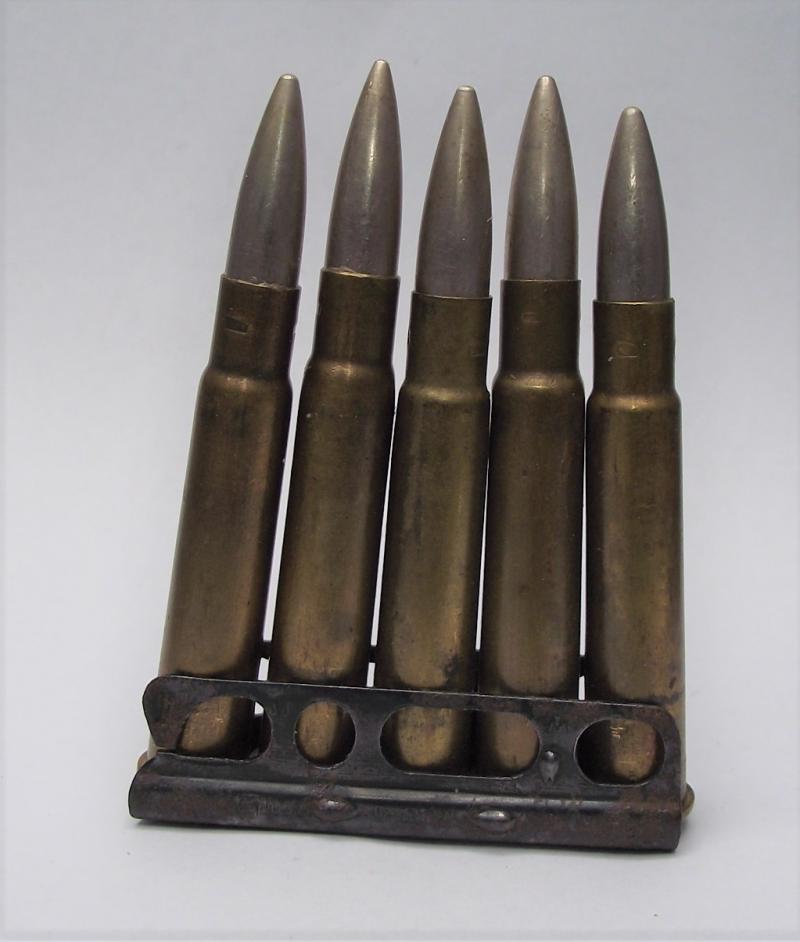 WW1 British 5 Round ''303'' Ammo Clip. 1917.