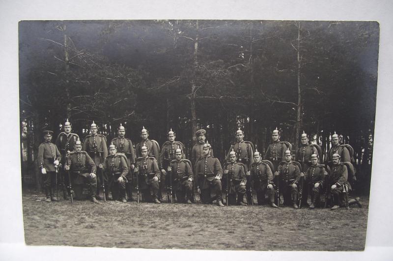 Imperial German Post Card. Pickelhaube. 1909.