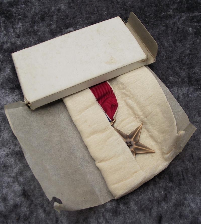 WW2 American Bronze Star in Envelope.