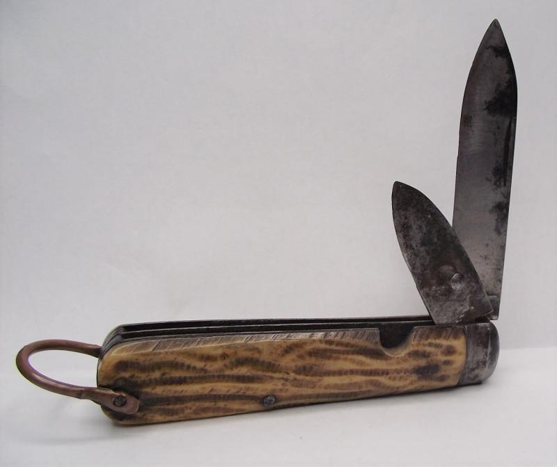 WW1 British ''Gift Box'' Clasp Knife.