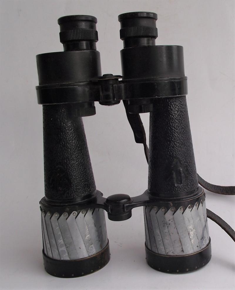 Royal Naval CF25X7 Barr&Stroud Binoculars with Rain Covers.