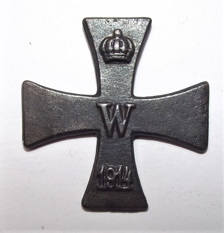 WW1 Iron Cross Iron Center.