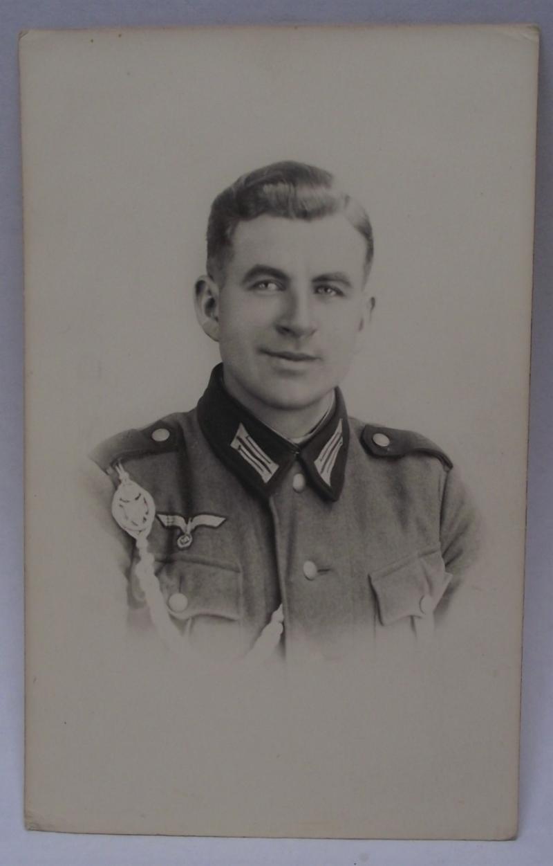 Wehrmacht Photo Post Card.