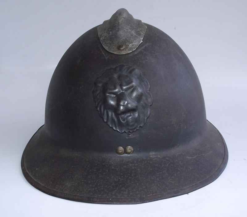 WW2 Belgium Adrian Steel Helmet.