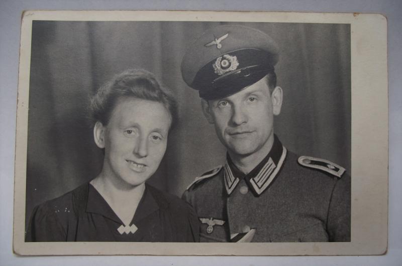 Wehrmacht Photo Post Card.