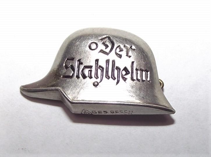 Der Stahlhem Membership Badge. Ges Gesch.