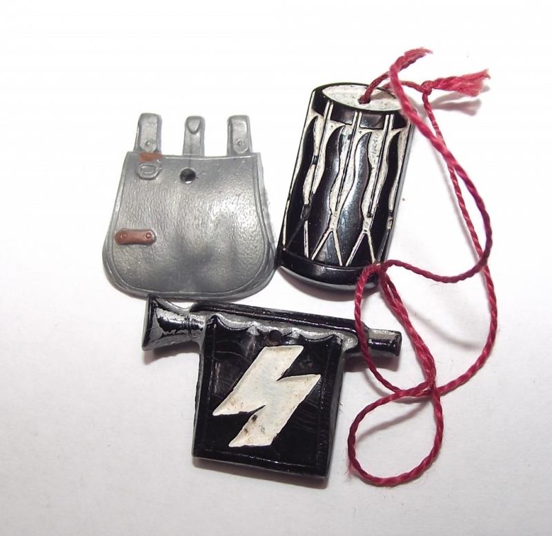 Hitler Youth WHW Collection Badges.