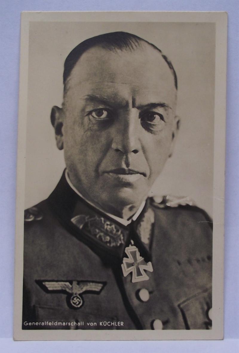 Hoffmann Photo Post Card. Generalfeldmarschall Von Kuchler