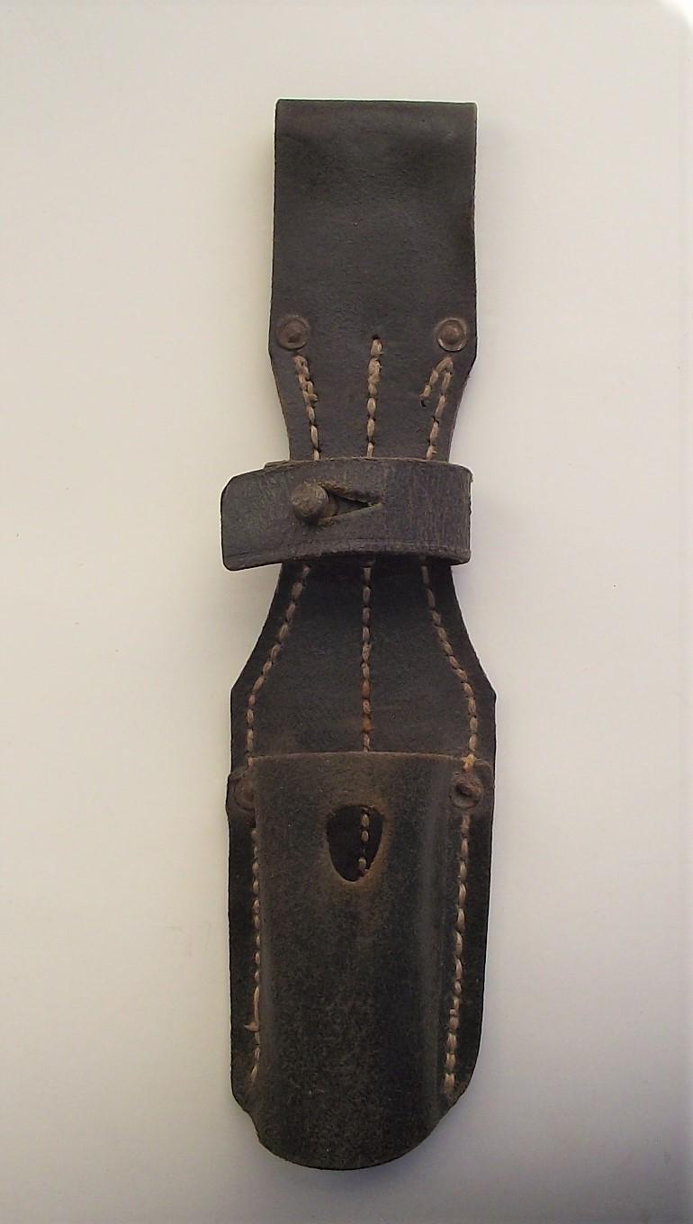 K98 Leather Cavalry, RB-Nr, Bayonet Frog,